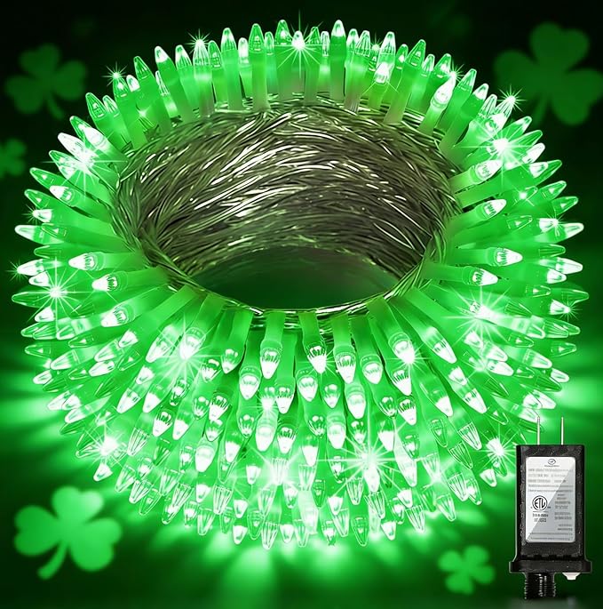 1500LED Christmas Lights Outdoor Use, 470ft 12 Modes Green LED String Lights with Timer Dimmable, Waterproof Christmas Tree Lights for Xmas Patio Yard Fence Balcony Garden Party Decor Green