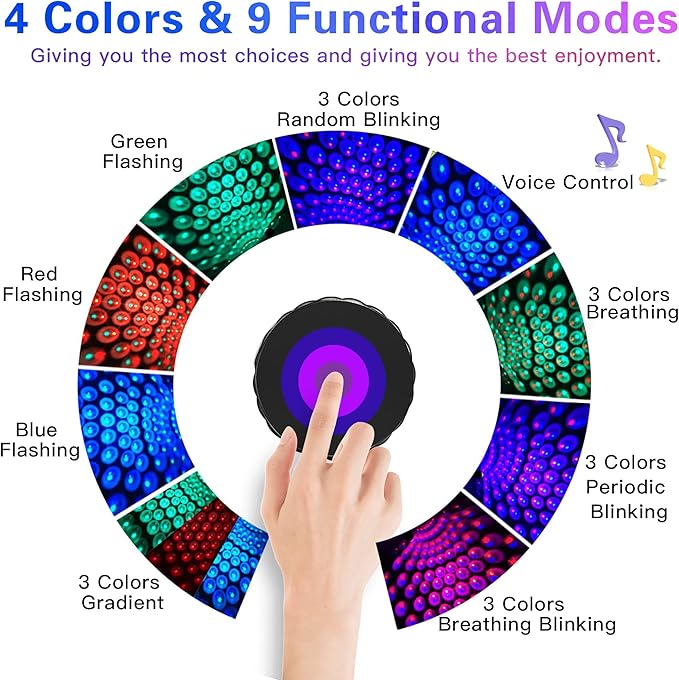 LED Lights Interior, LED Night Light for Kids, Car Accessories for Women and Men, Romantic Interior Car Lights, Roof, Bedroom, LED Lights, Room Decor