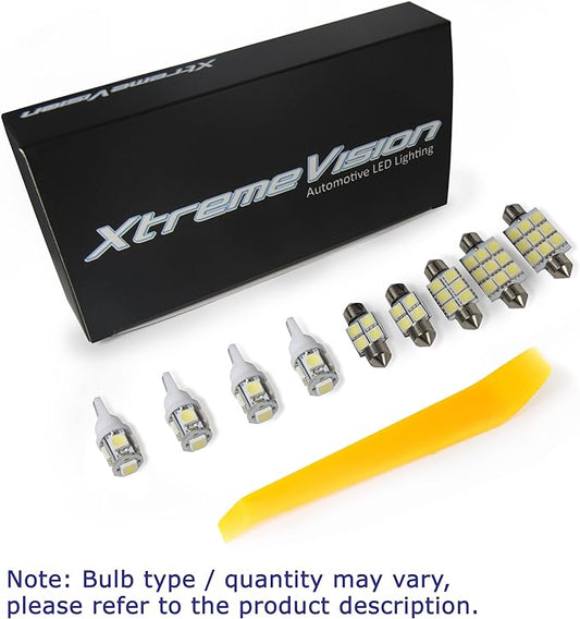 XtremeVision Interior LED for Subaru Impreza WRX STI Sedan 2008-2013 (6 Pieces) Green Interior LED Kit + Installation Tool