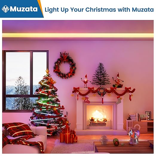 Muzata 10Pack 3.3FT/1M LED Channel Aluminum U Shape Silver LED Strip Diffuser Channel with Milky White Cover Easy Installation U1SW WW 1M