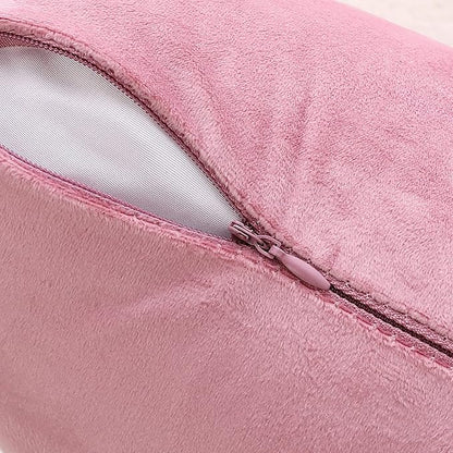 NiNi ALL Decorative Throw Pillow Covers Velvet 22x22 Inch Pack of 2 Pink Cushion Covers Soft for Couch Sofa Bedroom Living Room Outdoor