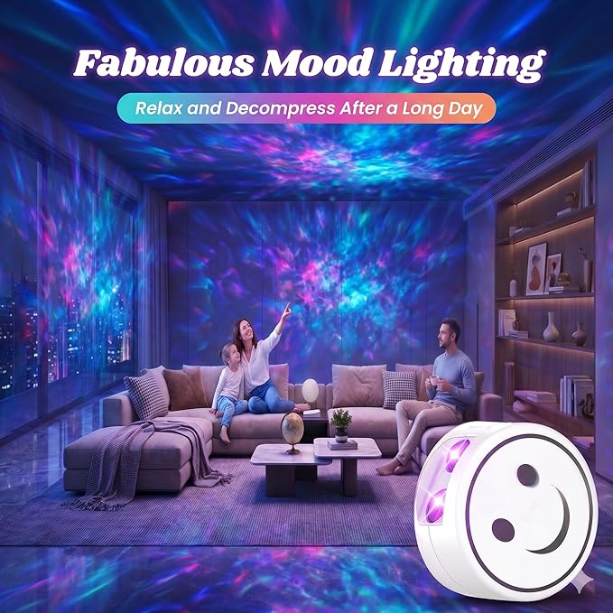 Galaxy Projector for Bedroom, Galaxy Light Projector with 41 Lighting Modes, Night Light for Kids, Nebula Lamp with Timer and Remote,Gift for Teens, Gifts for Girls, Boys, Adults, Christmas, Birthday
