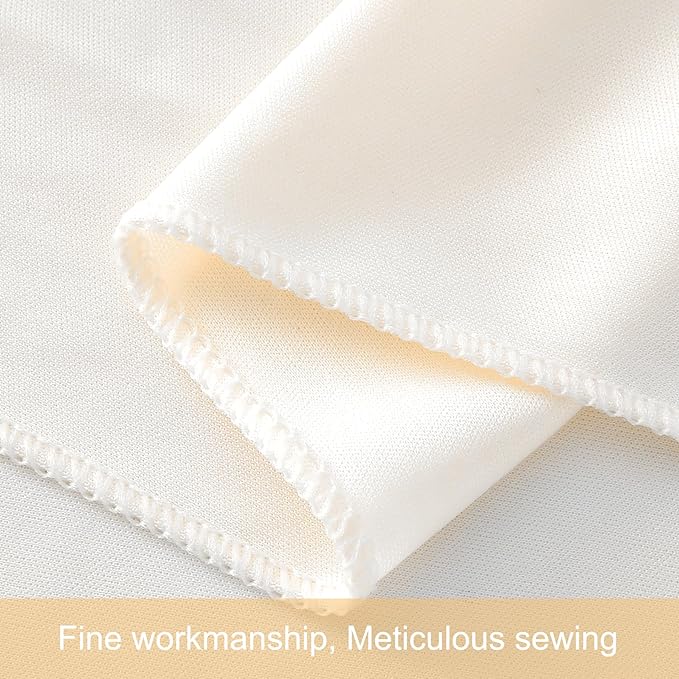 10x12 Champagne Backdrop Curtains for Wedding Party Wrinkle Free Backdrops Curtain Drapes Fabric Decorations Photo Back Drop Cloth for Baby Shower Photography Stage Reception 5ft x 12ft,2 Panels