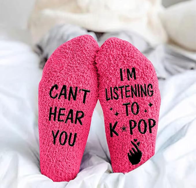 Kpop Merch - Unique Kpop Gifts for Girl, Teen - Cute Korean Socks - Christmas Gifts, Stocking Stuffers for Women