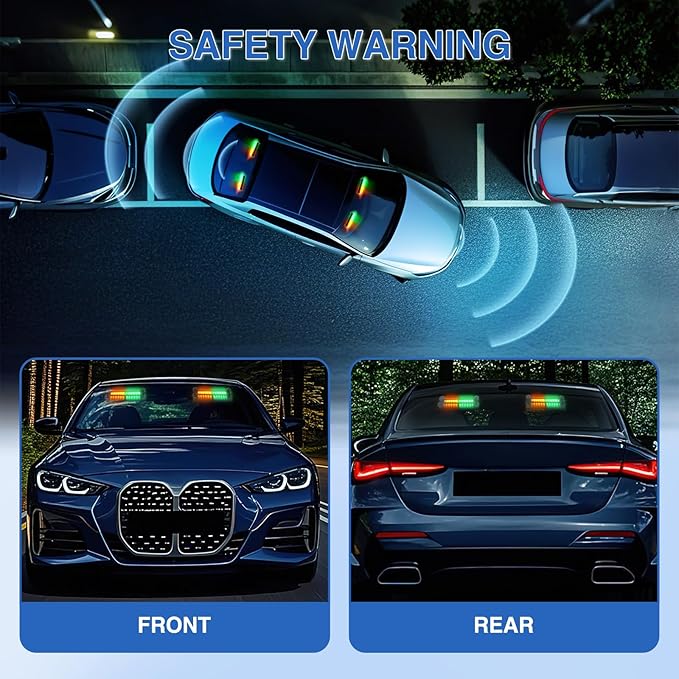 Nilight 24LED Emergency Strobe Traffic Advisor Light Bar 2 in 1 Amber Green Dash Warning Safety Flashing Lights Front/Rear Windshield Construction Lights for Trucks Cars Plow Police Vehicles