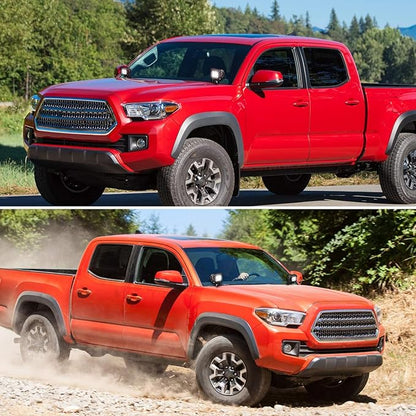 Nilight Ditch Light Brackets Auxiliary Offroad Work LED Pod A-Pillar Hood Mounts on 2nd Gen Tacoma 2005 2006 2007 2008 2009 2010 2011 2012 2013 2014 2015