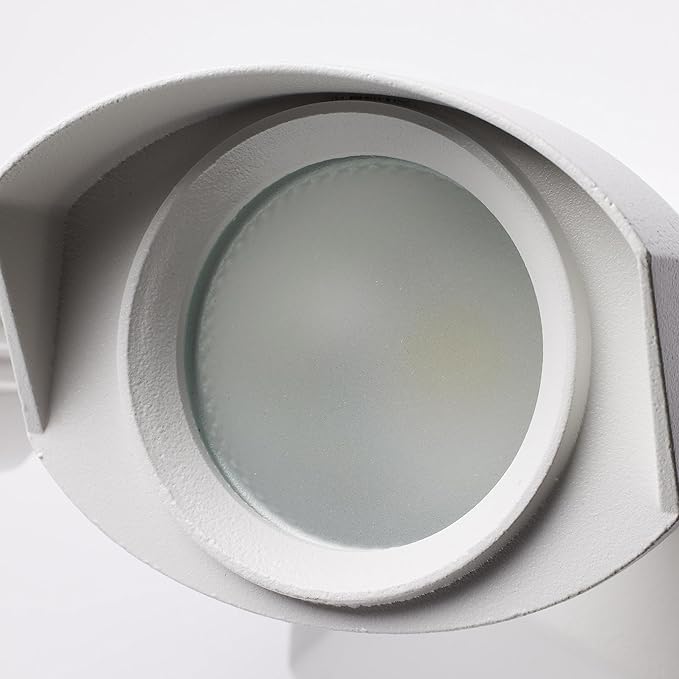 Nuvo 65/216 LED Dual-Head Security Light, 4000K, White
