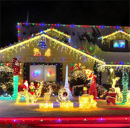 24-Foot Smart USB Fairy LED Strip Lights with App & Remote Control - Color Changing, DIY, Music Sync & Timer Modes, IP20 Waterproof, Ideal for Festival/Party/Christmas Decorations/Room