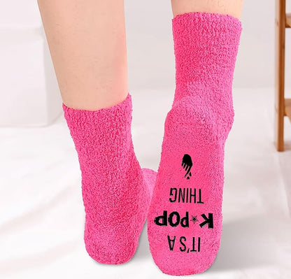 Kpop Merch - Unique Kpop Gifts for Girl, Teen - Cute Korean Socks - Christmas Gifts, Stocking Stuffers for Women