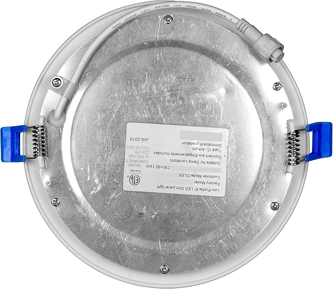 NICOR Lighting DLE621202KRDWH Recessed Lighting Kit, White, 6 Inches