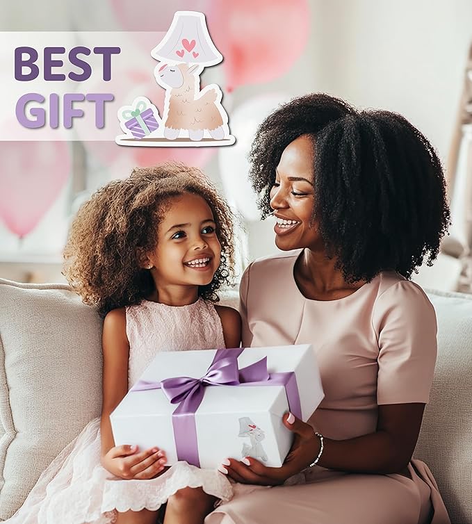 Alpaca Kids Lamp for Girls Bedroom - 19", Llama Girls Lamp for Kids Room - Cute Christmas Gifts, Birthday Gifts for All Ages: Toddler Boys, Children, Grandkids 3 4 5 and Up Years Old, Sister, Brother