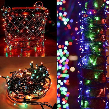 Smart Christmas String Lights - 131FT 400 RGB LEDs WiFi Christmas Lights with App Controlled Multi-Color Changing Compatible with Alexa & Google Home for 6-8ft Christmas Tree