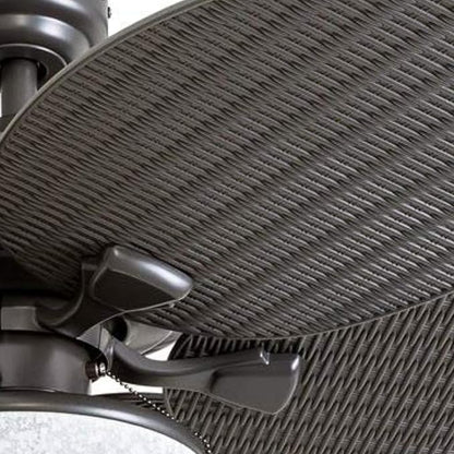 Honeywell Ceiling Fans Inland Breeze, 52 Inch Tropical Indoor Outdoor Ceiling Fan with Light, Pull Chain, Three Mount Options, Weather Resistant Blades - 50510-01 (Bronze)