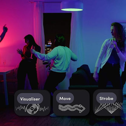 LIFX Supercolor Smart LED Strip Lights 10ft (120" Kit), Color Changing Multizone RGB + Tunable White, 24 Color Zones, 2.4GHz, No Hub, Apple HomeKit, Alexa & Google Home, Music Sync, Dimmable