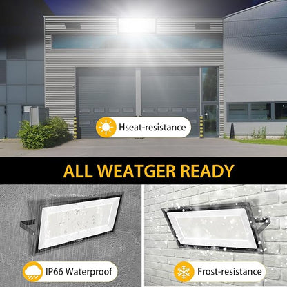XYCN 600W LED Stadium Flood Lights Outdoor(3050W Equivalent),67500LM Super Bright LED Arena Lights,100-277V IP66 Waterproof 5000K Daylight White Commercial Lighting for Sports Fields and Counts