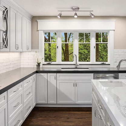 WAC Lighting, Solo 3 Light LED Energy Star Fixed Rail 3000K in Brushed Nickel