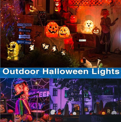 12W RGBW Landscape Spotlight,Color Changing120V Landscape Lighting with Remote,IP65 Landscape Lights 16 Colors +Warm White Garden Decorative Lamp with US 3 Prong(8Pack)