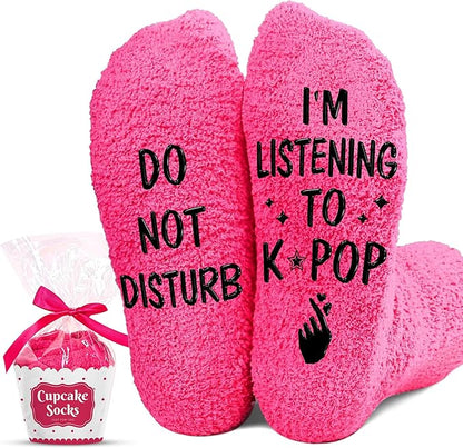 Kpop Merch - Unique Kpop Gifts for Girl, Teen - Cute Korean Socks - Christmas Gifts, Stocking Stuffers for Women