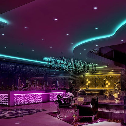 DAYBETTER Led Strip Lights 32.8ft Kit with Remote and Power Supply Color Changing (Pack of 2)