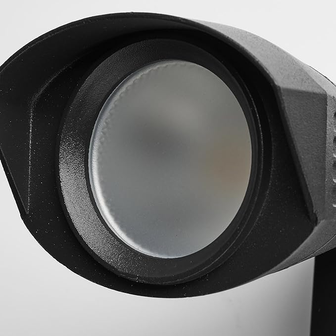 Nuvo 65/214 LED Dual-Head Security Light, 3000K, Black