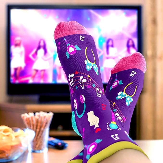 Kpop Merch - Unique Kpop Gifts for Girl, Teen - Cute Korean Socks - Christmas Gifts, Stocking Stuffers for Women