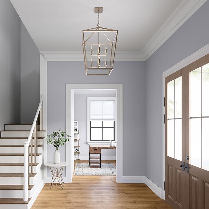 ML Lighting 8-Light Pendant Light Modern Gold