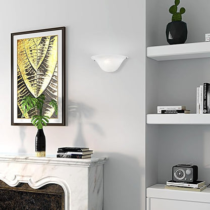 Livex Lighting Wynnewood 1 Light Wall Sconce Satin Nickel Finish