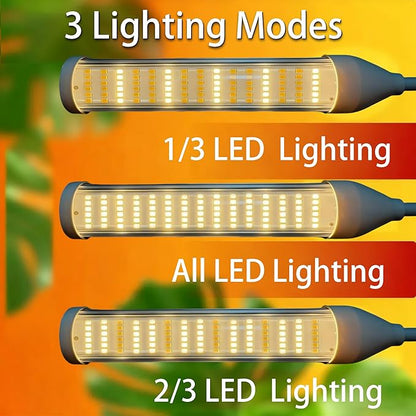 LED Grow Lights for Indoor Plants Full Spectrum, LED Plant Light with Stand (180 LEDs Stand)