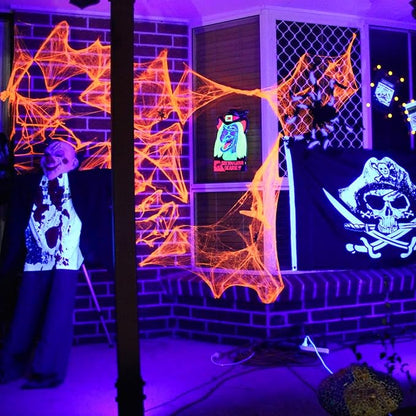 4PCS 40W LED Black Light Bar, Black Lights for Glow Party, Blacklight with Plug &Switch, Each Light Up 484 Sq.ft Area, Glow Light for Halloween, Fluorescent Body Paint, Stage Lighting, Bedroom