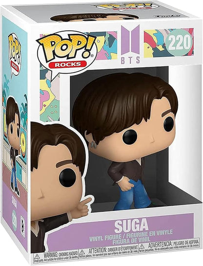 Funko POP Rocks: BTS - Dynamite - Suga, Multicolor, Standard