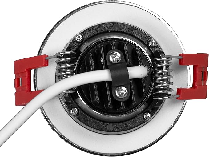 NICOR Lighting 2 inch LED Gimbal Recessed Downlight in Nickel, 2700K (DGD211202KRDNK)