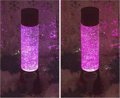 Disney Frozen 2 Bruni Salamander Glitter Motion Lamp | LED Light, Bedside Table Lamp for Desk | Home Decor Accessories And Room Essentials | Official Disney Princess Collectible | 12 Inches Tall
