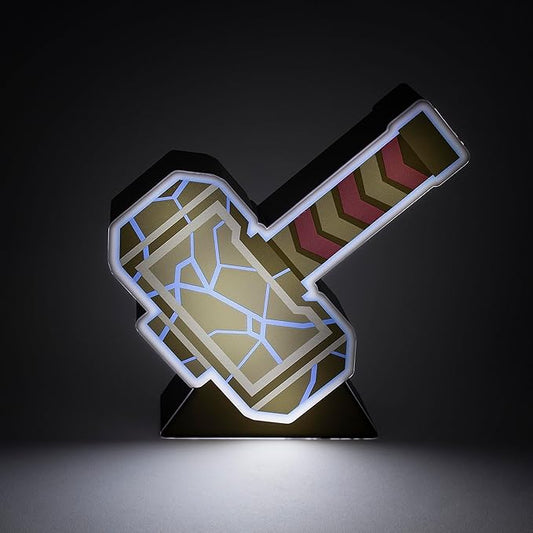Marvel Official Licensed Thor's Hammer Accent Light, Superhero Box Icon, Avengers Character Lamp, 16.9 inches Light by Paladone