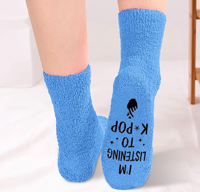 Kpop Merch - Unique Kpop Gifts for Girl, Teen - Cute Korean Socks - Christmas Gifts, Stocking Stuffers for Women