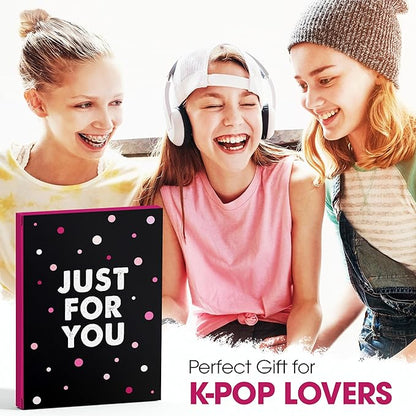 Kpop Merch - Unique Kpop Gifts for Girl, Teen - Cute Korean Socks - Christmas Gifts, Stocking Stuffers for Women