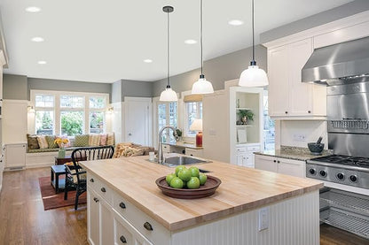 Juno 6 Inch LED Recessed Lighting, G4 Series Retrofit LED Downlight, Ceiling Light for Kitchen or Shower, 700 Lumens, 3000K Warm White, Wet Location Rated, Dimmable, Baffle Trim