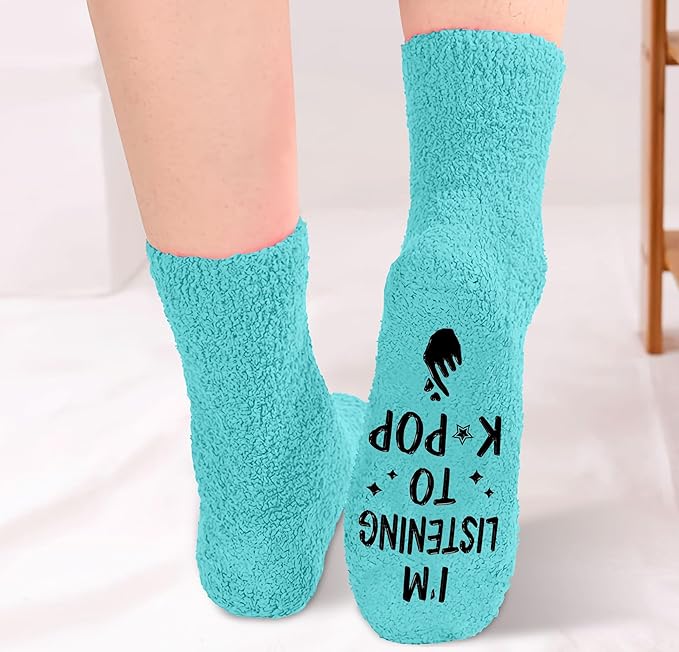 Kpop Merch - Unique Kpop Gifts for Girl, Teen - Cute Korean Socks - Christmas Gifts, Stocking Stuffers for Women