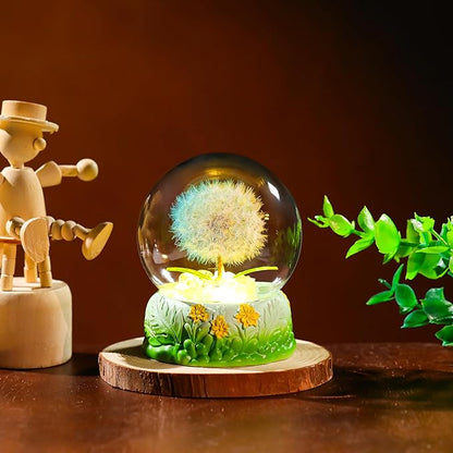 Crystal Ball Collectible Figurines (Dandelion)