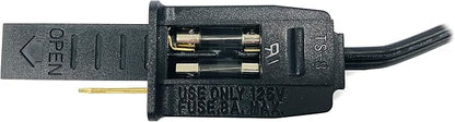 Holiday Lighting Outlet C9 Christmas Light String, Patio Event Lighting, Black Cord, 12" Socket Spacing, E17 (100'')