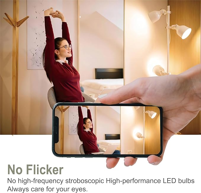 MR16 GU5.3 LED Bulbs, 6.5W Neutral White 4000K Light Bulbs, 60W Halogen Bulb Equivalent, AC/DC12V Low Voltage Bulb, 580Lm Spotlight Bulbs, Non-dimmable, 120° Beam Angle, Pack of 6