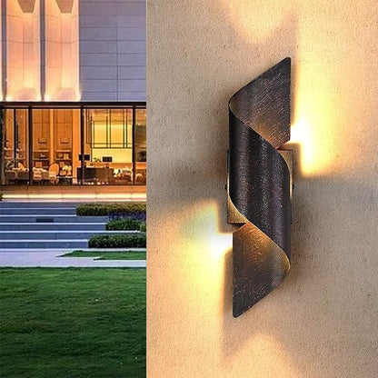 LED Up Down Wall Light, Porch Light, Exterior LED Wall Mounted Light, Modern Outdoor Wall Sconce, Light Fixture for Indoor and Outdoor