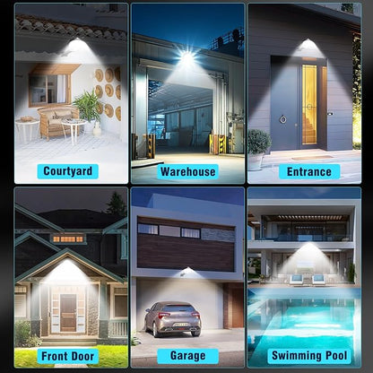 150W LED Barn Light, 20000LM Dusk to Dawn Outdoor Yard Light with Photocell, IP66 Waterproof, 1200W MH/HPS Equivalent, Aluminum Housing Outside Security Flood Lighting for Garage Farmhouse