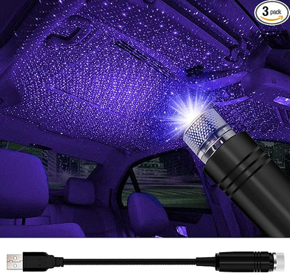Star Projector Night Light, Car Accessories for Women and Men, Romantic Car Led Lights Interior, Adjustable Interior Car Lights, Roof, Bedroom, Decor, Room Decor, Home Decor, Plug and Play