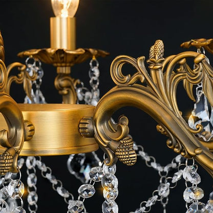 Rectangle Crystal Chandeliers Extra large modern Chandelier Island Lighting 12 Lights Candle Pendant Rectangle Hanging Ceiling Light Fixture for Dining Room Living Room Kitchen Island Entry L51.95