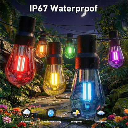 LETIANPAI 200ft String Lights