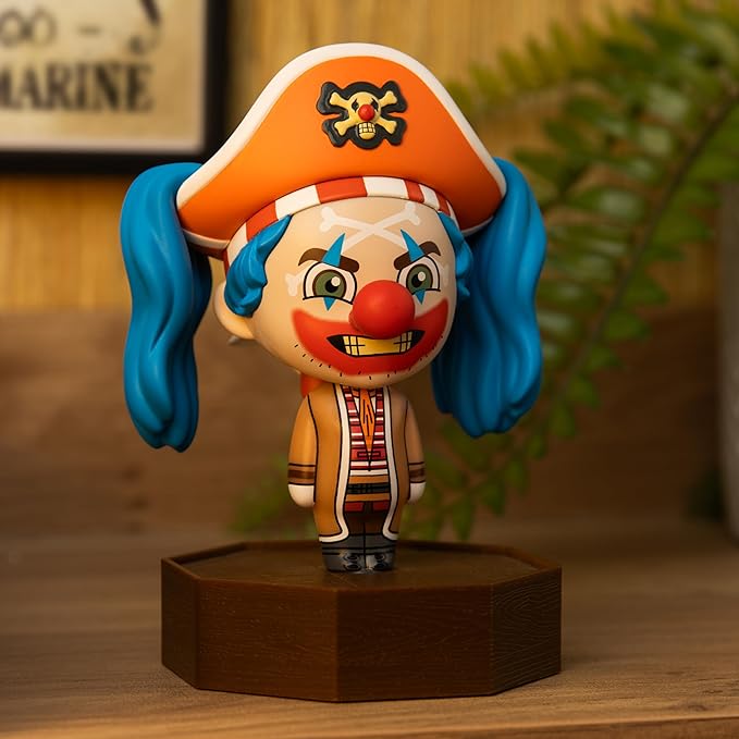 Paladone One Piece Buggy The Clown Icon Light, Officially Licensed Anime 3D Figurine LED Lamp Battery Powered Collectible Merchandise for Pop Culture Fans, Bedrooms and Home