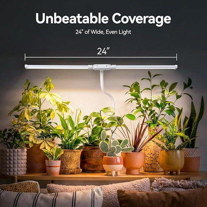 3CCT Grow Lights for Indoor Plants, 168 Full Spectrum LED Plant Light for Indoor Growing with 180° Expandable Lamp Head, 4/8/12H, Dimmable, 67in Tall Adjustable Standing Grow Light with 360° Gooseneck