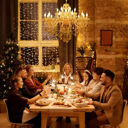 18-Light Amber Crystal Chandelier Light Fixtures for Living Room,Double Layer Lamps Design K9 Crystal Pendant Light Lighting for Dinning Room Lobby Foyer Staircase (Amber 18 Lights)