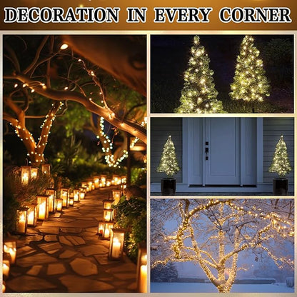Boltigen Soft Twinkle Lights, 50 LED Slow Twinkling, 5mm Wide Angle Christmas Lights, UL Certified 14.5Ft Extendable for Home Garden Indoor Outdoor Use Party Wedding Day Decoration