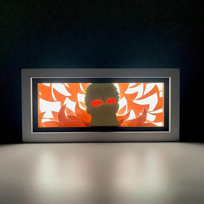 Doflamingo Light Box - One Piece – Anime Lamp Figure Night Light – 3D Anime Room Décor Gift for Otaku